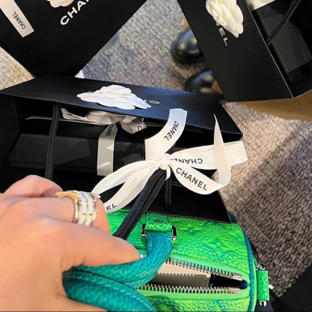 *** SOLD *** Virgil Abloh for Louis Vuitton Keepall XS Taurillon Illusion Bag - Picture 9 of 15